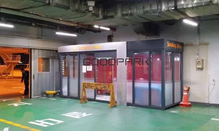 인천국제 공항 실내 흡연실